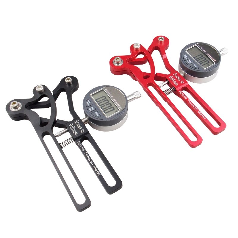 Speichen Spannung Tester Digitale Skala 0,01mm Fahrrad Anzeige Meter Tensiometer Fahrrad Speichen Spannung Rad Werkzeug