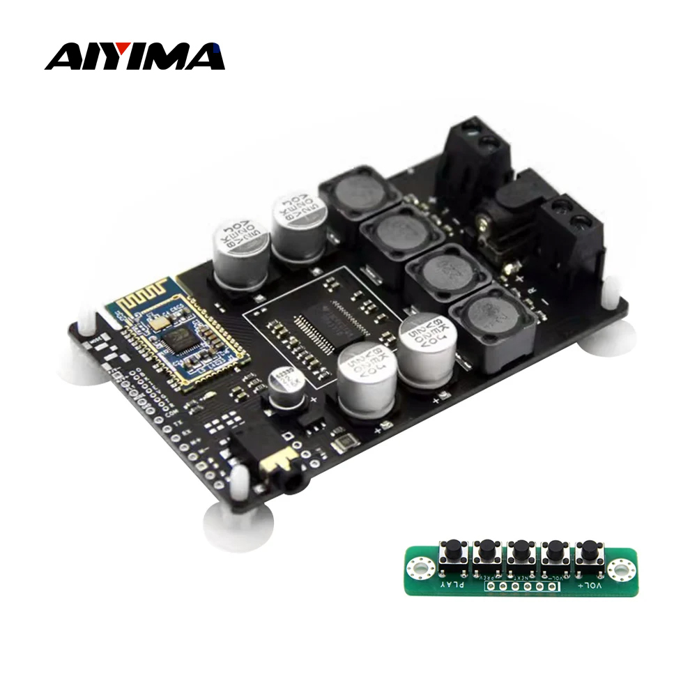 AIYIMA TPA3118 wzmacniacz Bluetooth karta Audio 2x30W Stereo wzmacniacz mocy Aux Support Port szeregowy zmiana nazwy hasło