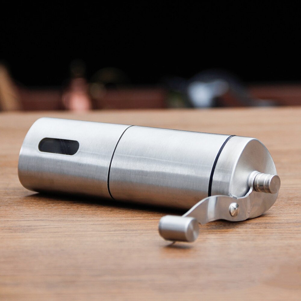 Handleiding Koffiemolen Wasbaar Keramische Core Rvs Handgemaakte Mini Draagbare Koffieboon Braam Slijpmachines Molen Keuken Tool