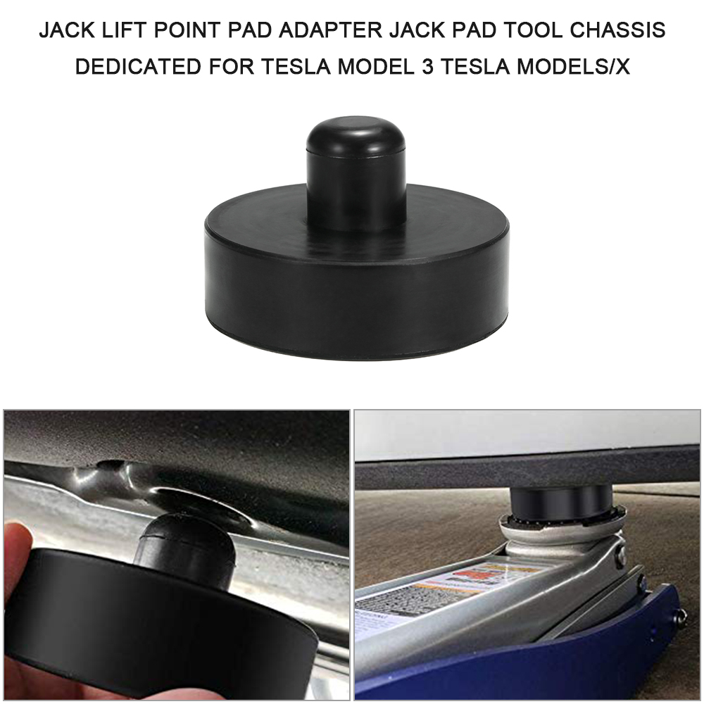 Jack Lift Punt Pad Adapter Jack Pad Tool Chassis Gewijd voor Tesla Model 3 Tesla Modellen/X Auto Styling