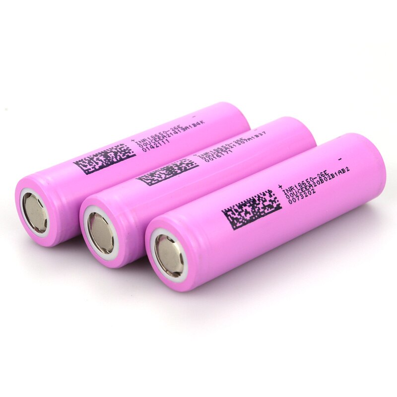 JOUYM 2600MAH 18650 Lithium Battery INR18650 26E 3... – Grandado