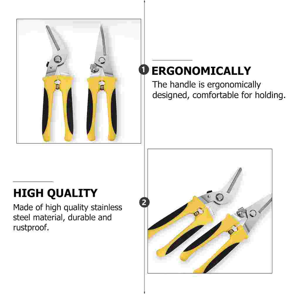 1pc Iron Sheet Cutter Stainless Steel Metal Sheet Scissors Labor-saving Shears