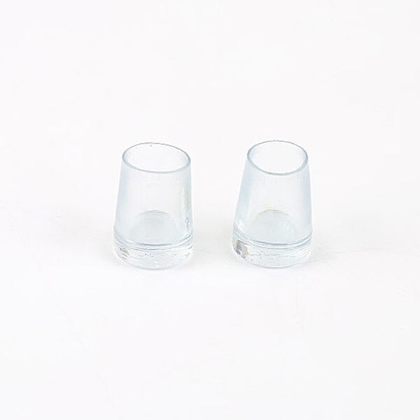 1 paire haut talon protecteurs talon bouchons chaussures couvre Latin danse chaussures bouchon anti-dérapant portable NYZ boutique: transparent M