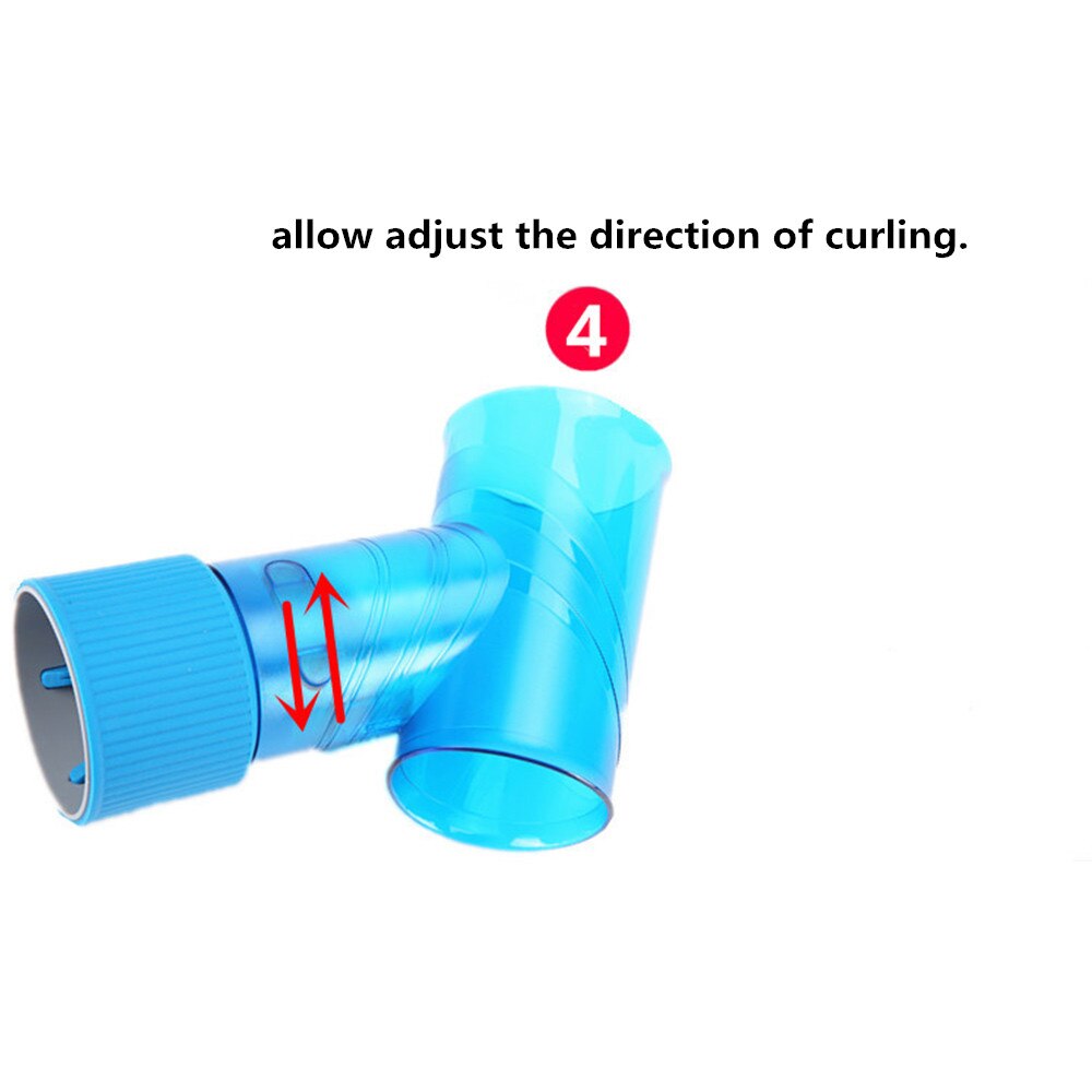 Hair Dryer Diffuser Wind Spin Curl Hair Salon Styling Tools Hair Roller Curler Make Hair Curly difusor purple