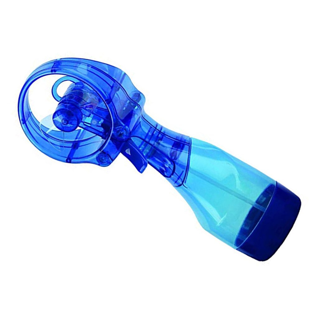 Portable Handhold Water Mist Fan 2In1 Functions Powerful Fan Water Cooling Spray Fan Humidification Fan