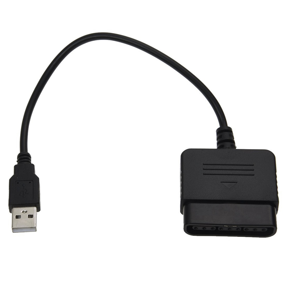 ACTECOM-ADAPTADOR PARA MANDO SIMPLE NEGRO PS1 PS2 a PS3 / PC A USB