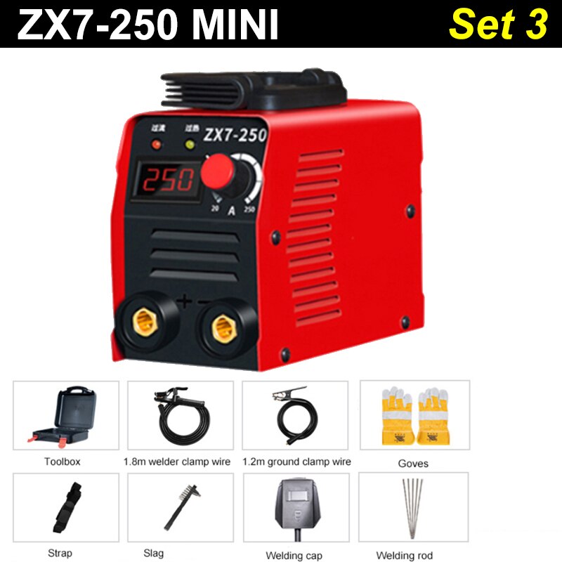 ARC IGBT Inverter Arc Electric Welding Machine 220V 250A MMA Welders for Welding Working Electric Working Power Tools