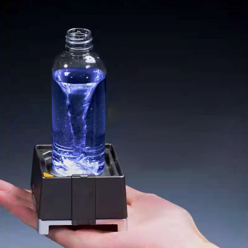 Mini Magnetic Turbine Type Paint Shaker DIY Model Paint Electric Shaking Machine Paint Dilution Mixer With 3Pcs 100ML Bottle