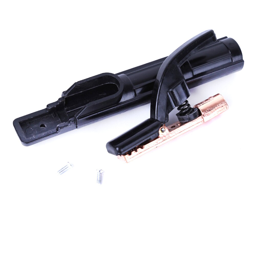 300A Electrode Holder Stick Welding Clamps Stinger Clamp Tool Welding Rod Copper Mini Cable Heat Resistant