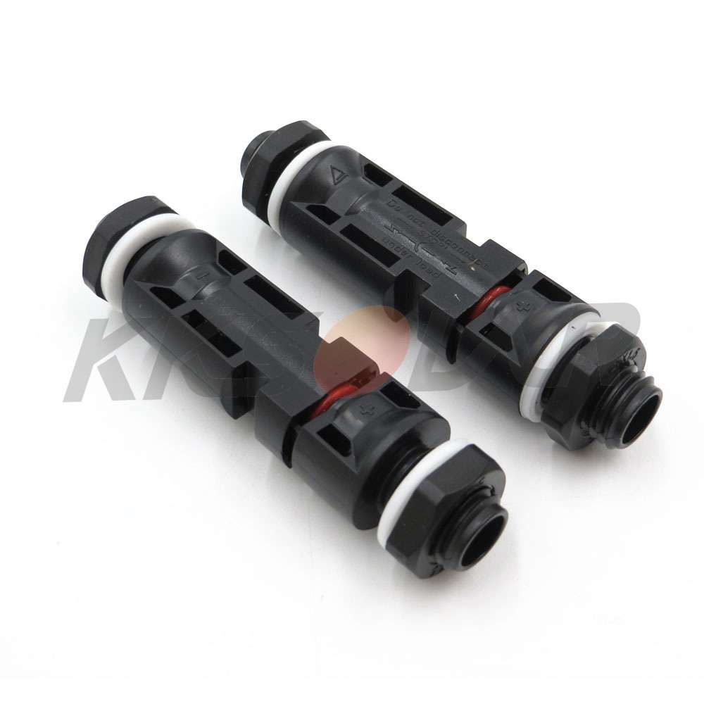 Solar Panel Mouted Connector for inverter M12 Thread Solar Panel Connector Pairs Male Female DC Solar Inverter Connector