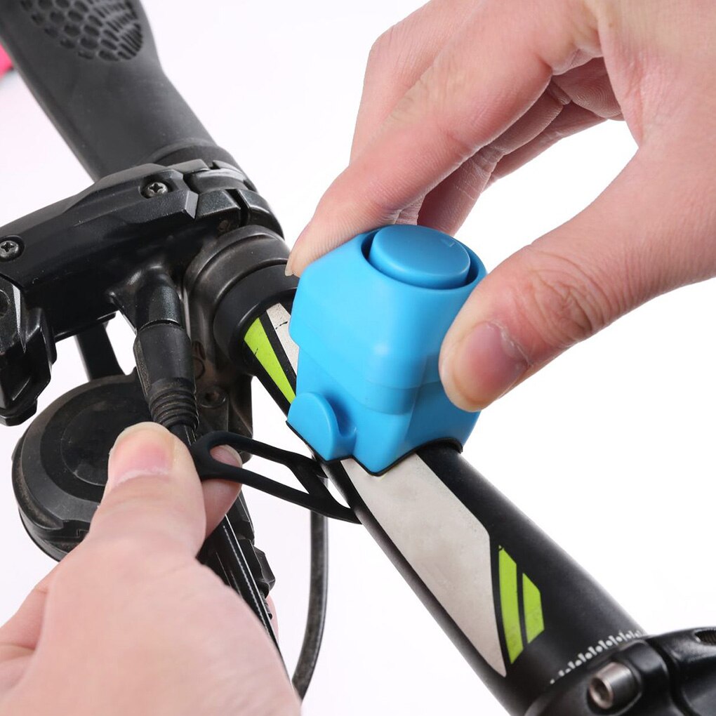 Bike Electronic Loud Horn Warning Safety Electric Bell Police Siren Bicycle Handlebar Alarm Ring Bell MTB Road Cycling Accessory