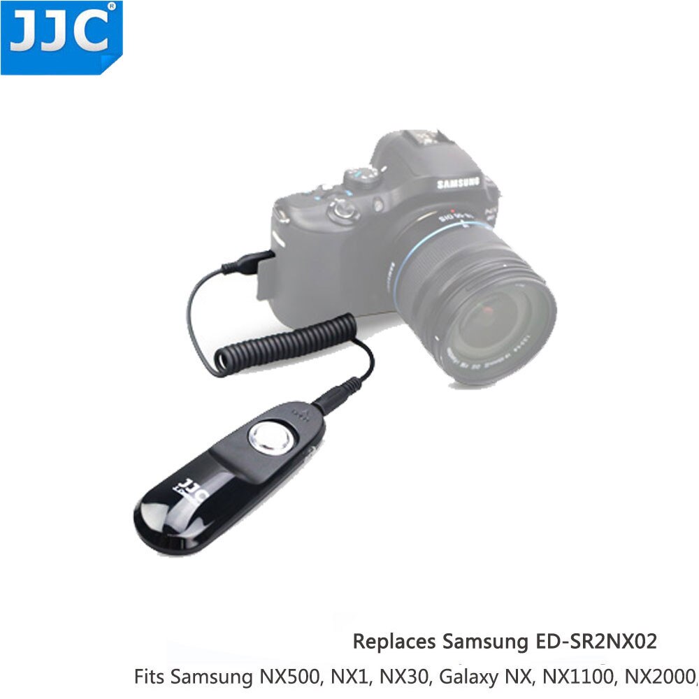JJC S-NX Afstandsbediening Ontspanknop voor Samsung NX500 NX30 Galaxy NX1 MINI NX1100 NX2000 NX200 EK-GN120 NX1000 NX210 ALS SR2NX02