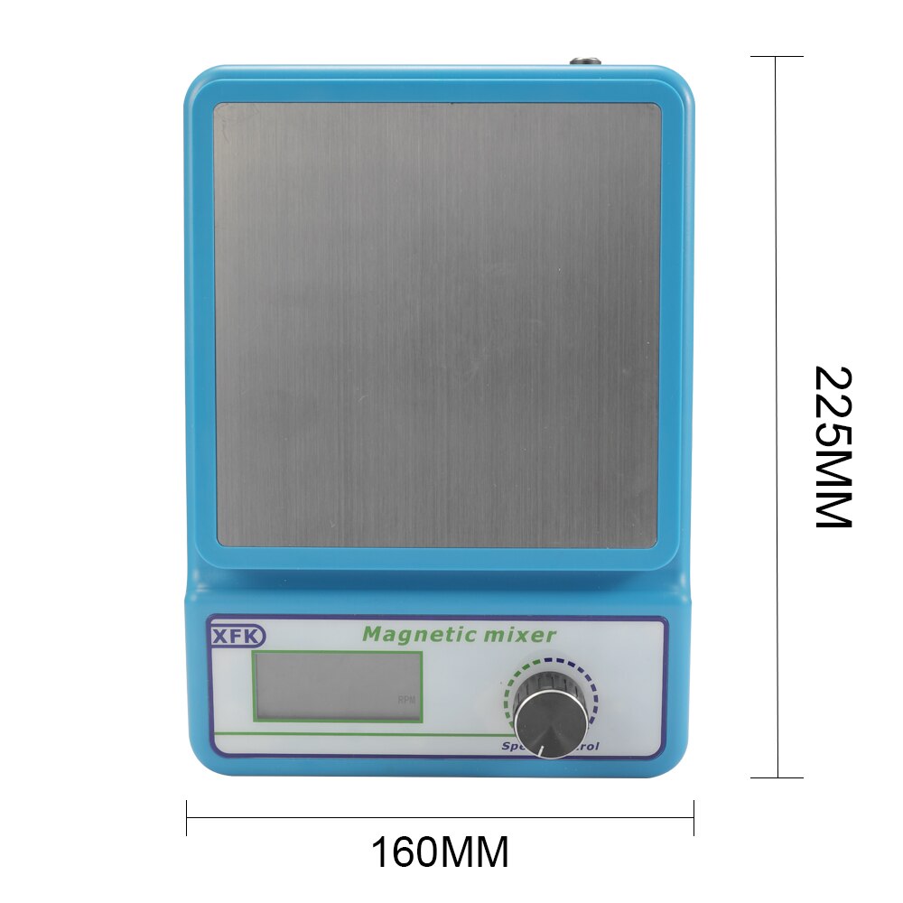 Mini 2400 rotary stirrer magnetic stirrer stir bar capacity 1000ml suitable for scientific research industry