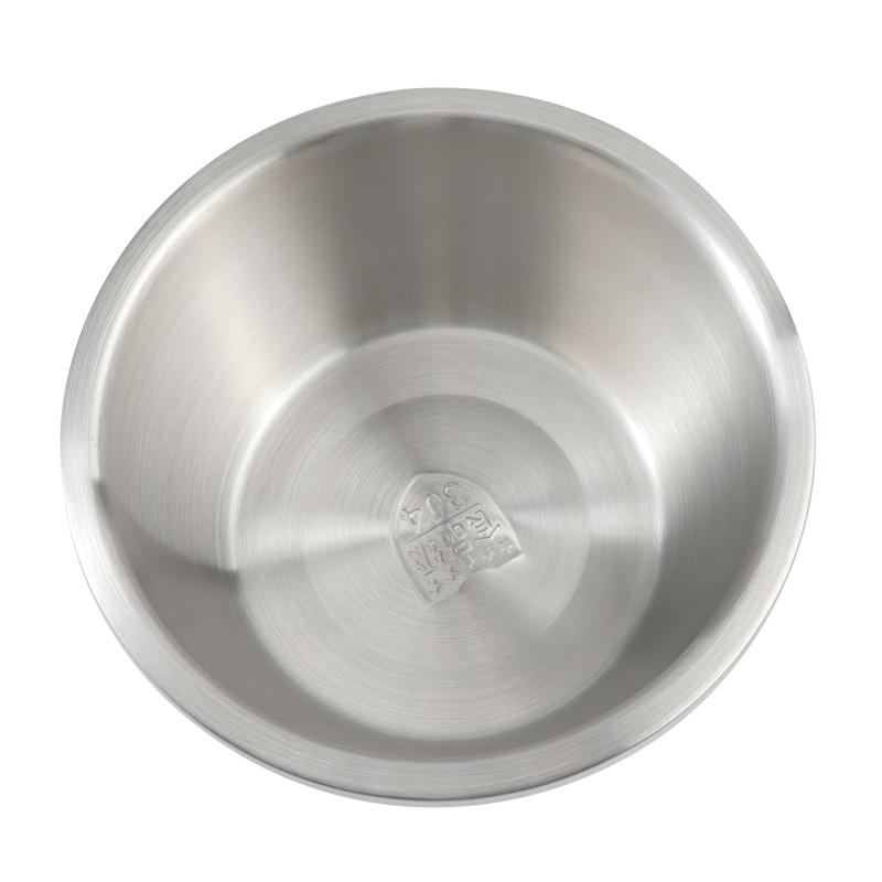 Lavabo de acero inoxidable Tureens engrosado, cuenco de mezcla redondo, lavabo de lavado para cocina, Bol para ensaladas, recipiente para comida