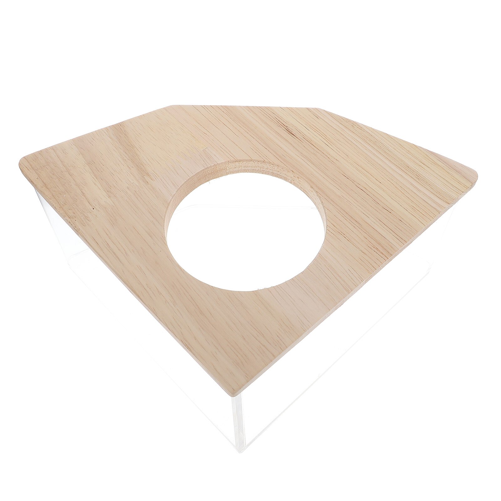 Delicate Chinchilla Bathtub Transparent Sand-Bath Box Multi-function Sand Bath