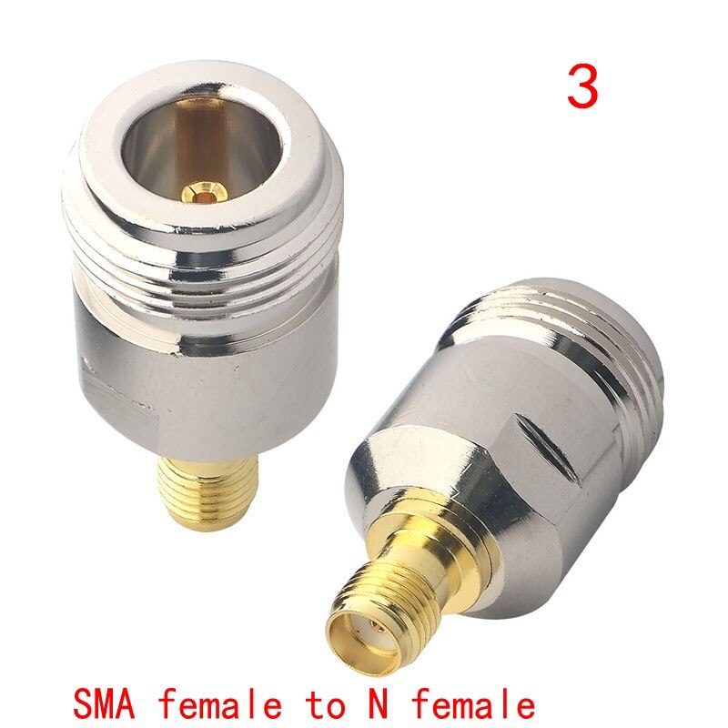 1 sett 12 dbi 433 mhz antenne sma hann booster+en rf-kontakt adapter sma hunn til  ts9 crc 9 n f bnc tnc tv hann hunn: 3