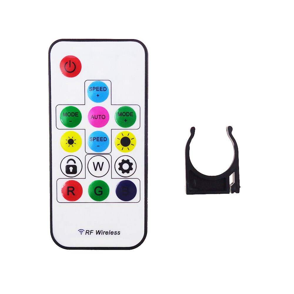 1 pcs SP103E 5V 12V RF Controller For WS2812 WS2811 SK6812 strip 14Key wireless with mini Remote one or two wire Driver IC IQ