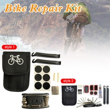 Bicycle Repair Kit 16-in-1 Multifunction Mechanic Repair Tool Kit with Tire Puncture Repair Tools