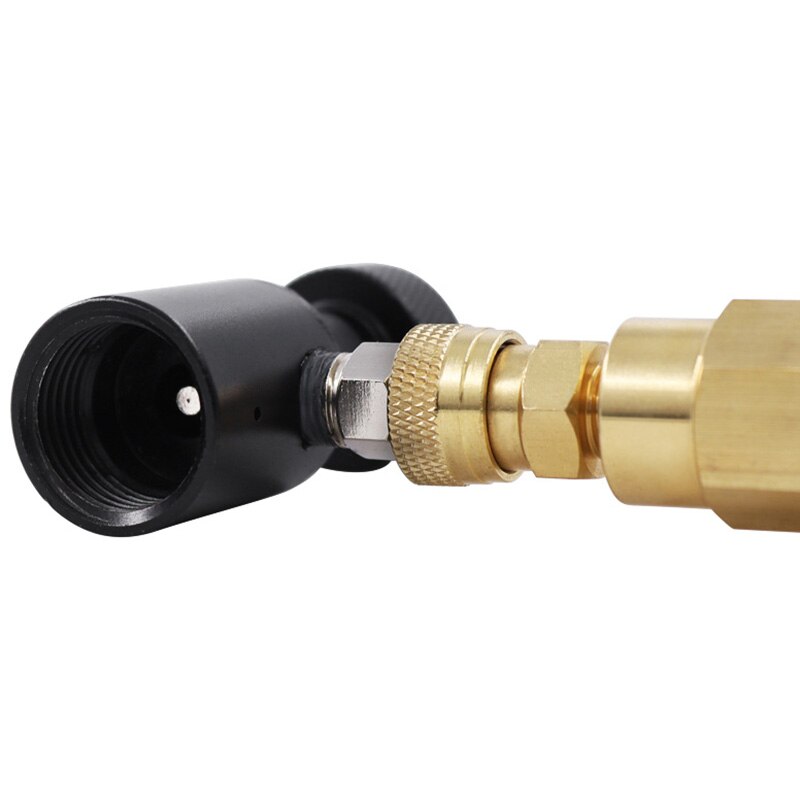 CO2 Carbonator Cylinder Tank Refill Adapter Adaptor Filling Station Co2 Cylinder Refill Adapter W21.8