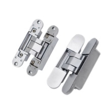 3Dadjustable Scharnier Huishoudelijke Hardware 180 Graden Scharnier Cross Verborgen Scharnier 2 Stukken Lager 60Kg