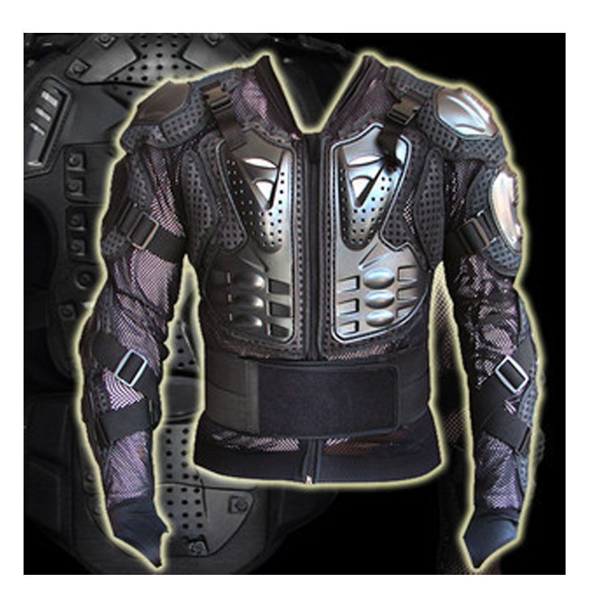 Motocicleta seguridad pecho espalda Protector armadura Motocross patinaje Scooter Dirt bike Pit Bike ATV engranaje Protector