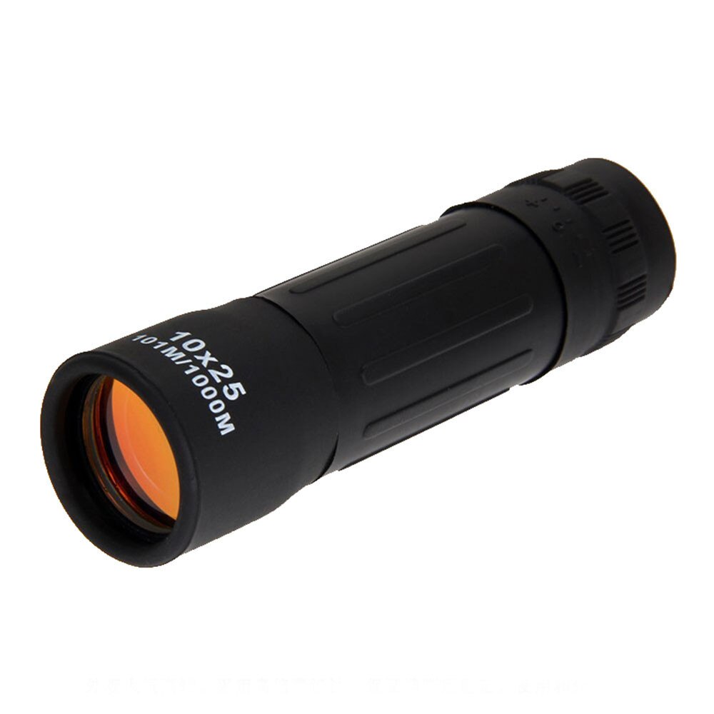 Monoculaire Telescoop Enkele Hand Bediening Super High Power 10X25 Portable Hd Optics BAK4 Nachtkijker Telescoop #20