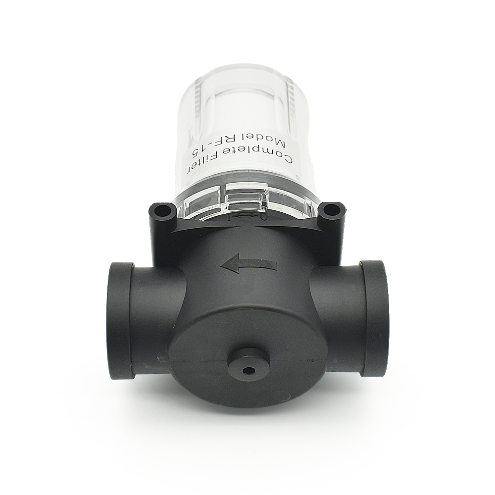 Vakuumfilter RF-15/20 Vakuumpumpenfilter mit großem Durchfluss, Unterdruck-Trennfilter, abnehmbar