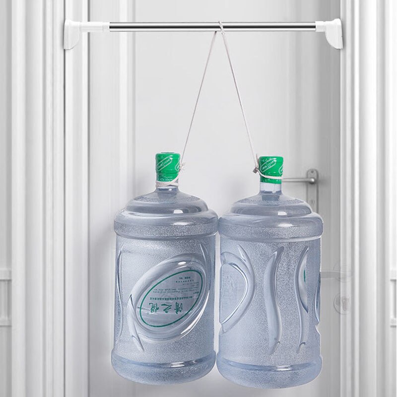Tringle à rideau rétractable en acier inoxydable, support de tringle à linge, tringle à rideau de douche, tringle à vêtements
