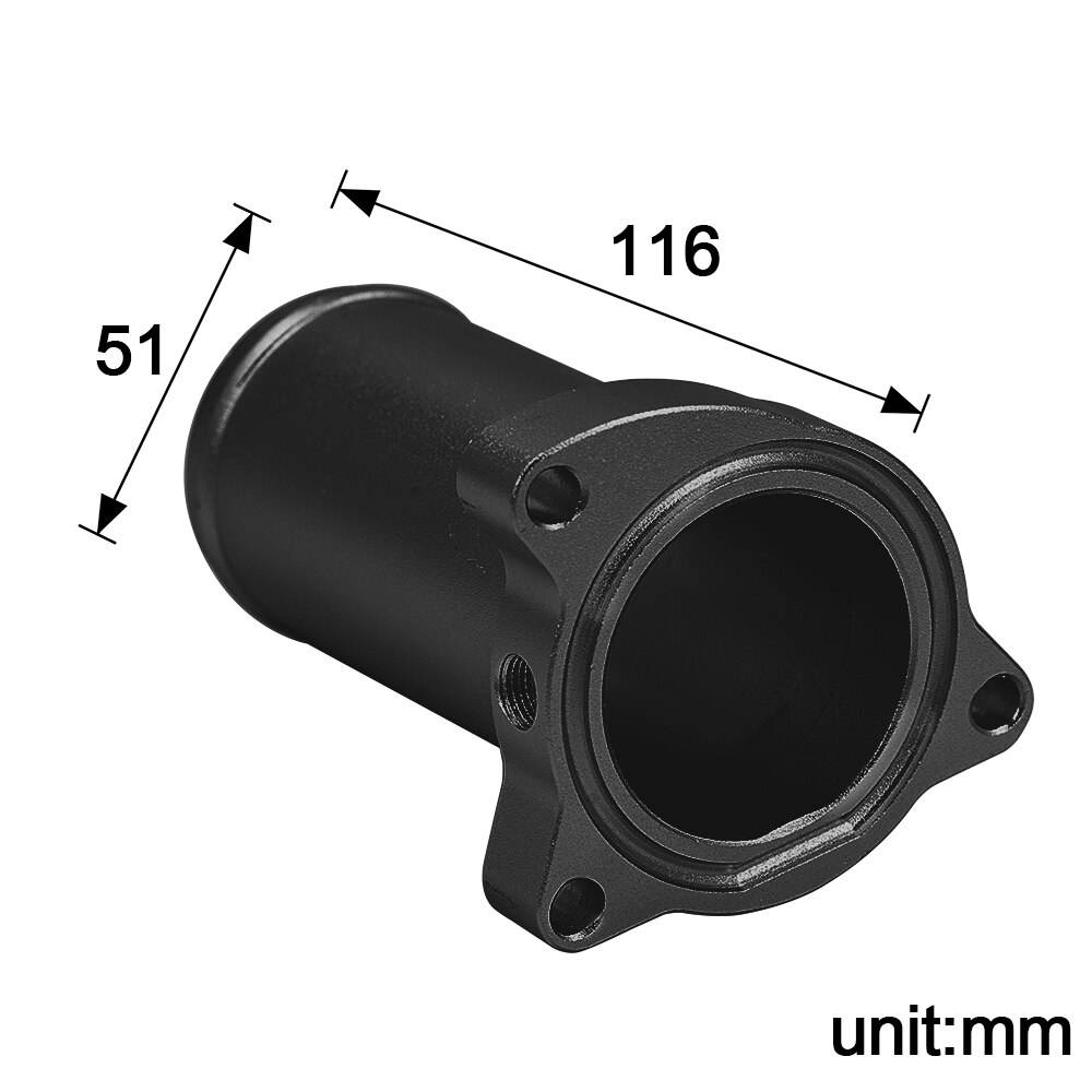 Auto racing 50mm egr delete kit rørdragt til  vw 1.9 tdi 75/80/90/115 hk udstødningsgas recirkulation