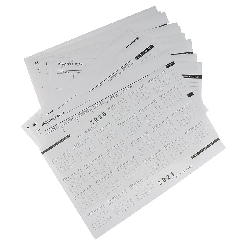 Months Diary Notebook Personal Agenda Planner Organizer Business Office Stationer Calendar Monthly Planner