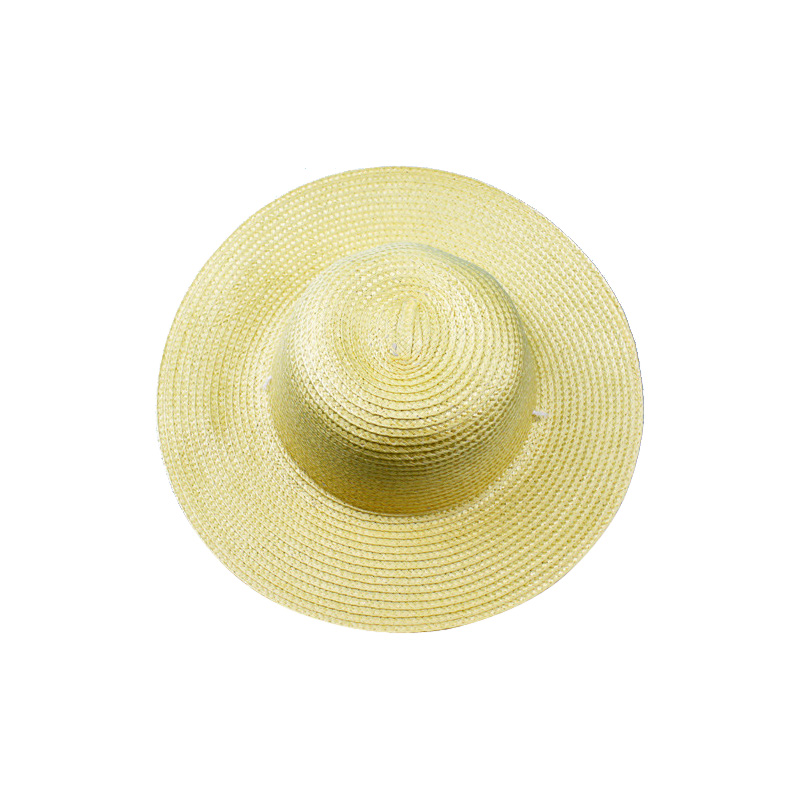 DIY Stro Hoeden Voor Kinderen Zomer Strand Cap Jongen meisje Schilderen Creatie Hoed Tekening Doodle Strohoed Effen Kleur YY1838: Default Title