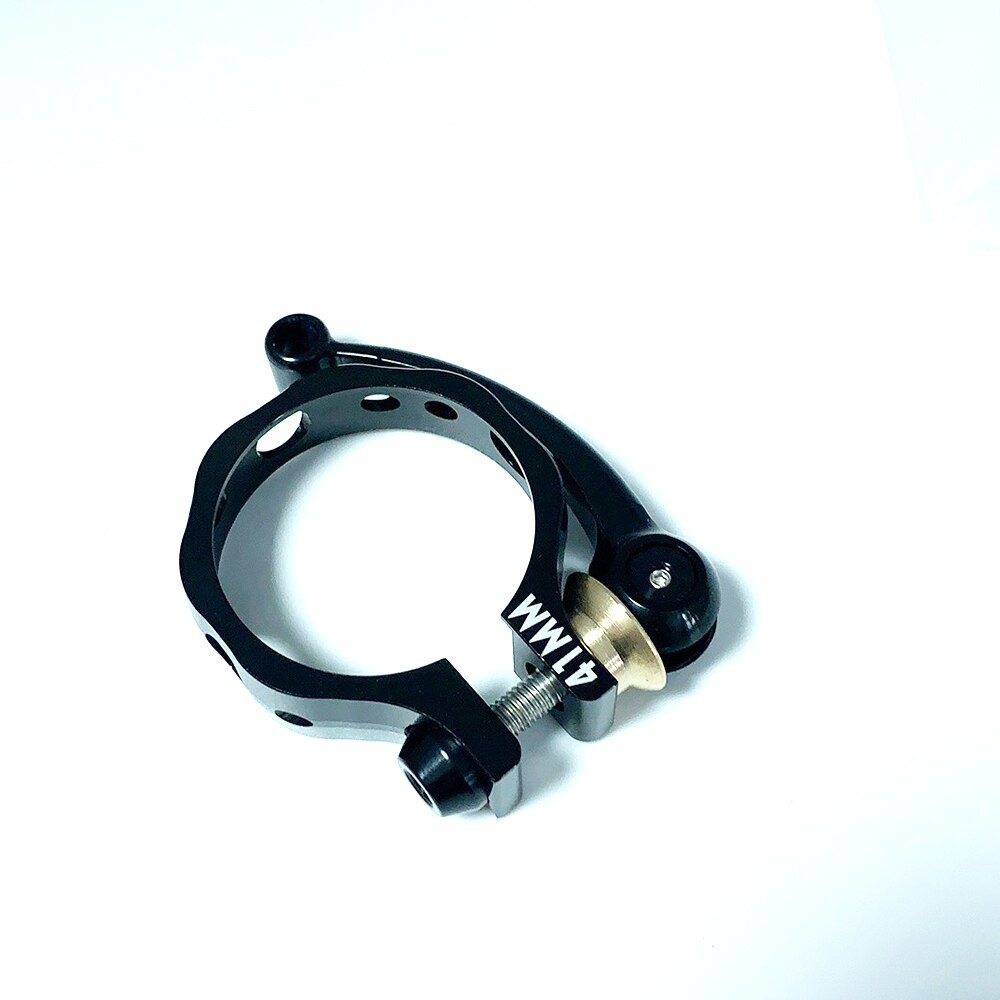 Bicycle Seat Tube Clamp Full CNC Seat Tube Clamp 33.9MM Seat Tube Clamp Genuine Quick Release Folding Seat Tube Clamp