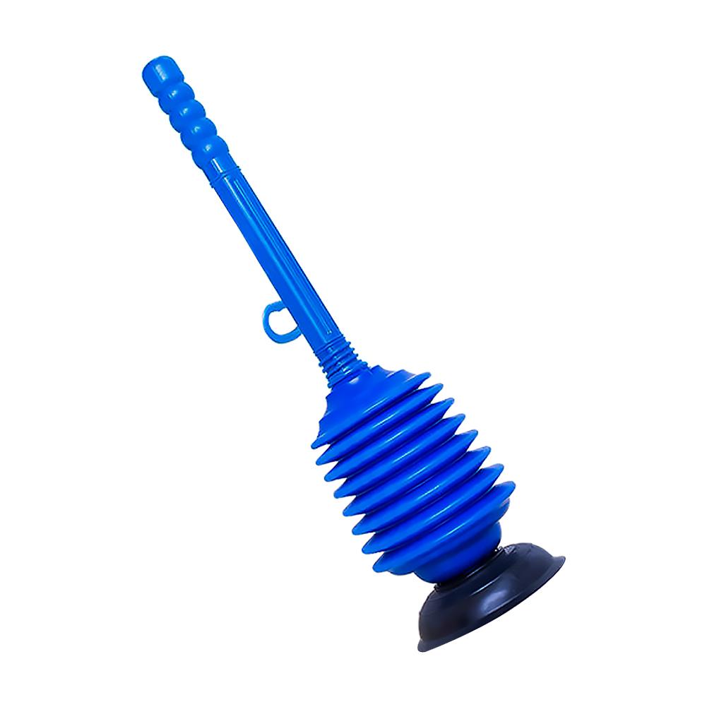 Bellows Accordion Toilet Plunger Pressure Drain Sewer Cleaner Bathroom Toilet Dredge Plunger Basin Pipeline Clogged Remover Tool