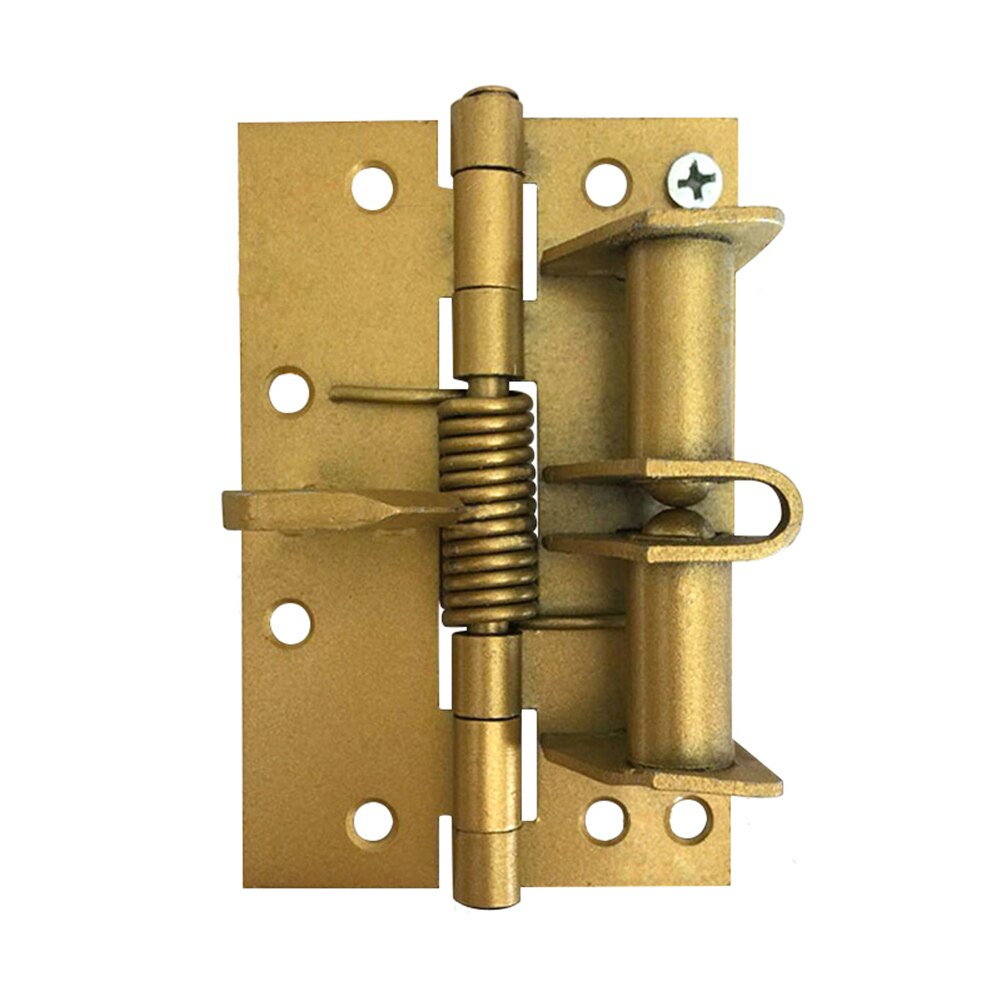 Spring Hinge for Automatic Self Closing Doors Multifunctional Door Closing Hinge GQ: Gold