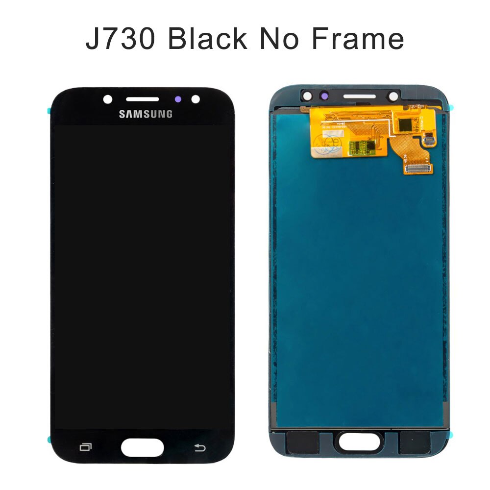 Können Einstellen Helligkeit J700 LCD J710 Digitizer Für Samsung GALAXY J7 Pro Display Touchscreen Digitizer J730 LCD Montage: J730 Black