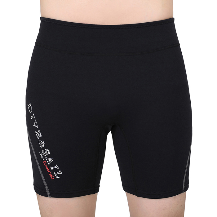 Neopreno de 1,5mm traje pantalones cortos para hombre o mujer natación de invierno paleta vela surf