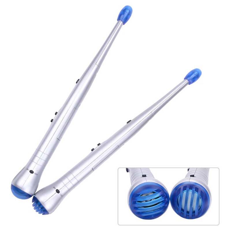 1 Pair Electronic Drum Sticks Lightweight Rhythm Drum Sticks Electronic Rhythm Drum Sticks Air Drumstick Kids Musical Instrument