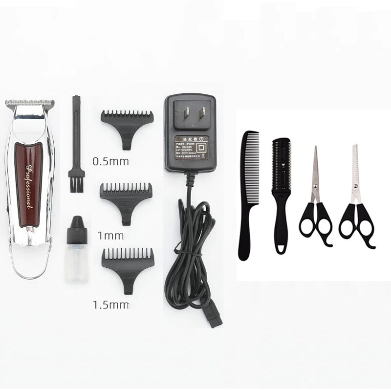 100-240V hair clipper electric hair trimmer powerful hair shaving machine hair cutting beard electric razor: 02