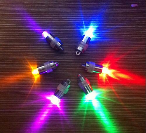 100 pièces/lot Submersible LED Mini lumière pour Aquarium batterie LED lampe lumière bleue led lumière dans ballon fête lumière