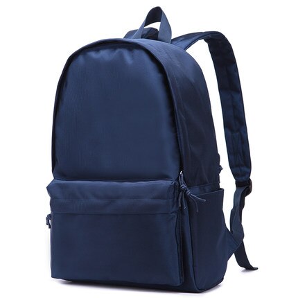 Japan and South Korea leisure Oxford cloth backpack men and women students backpack backpack Korean tide travel bag: Upgrade Plus Blue