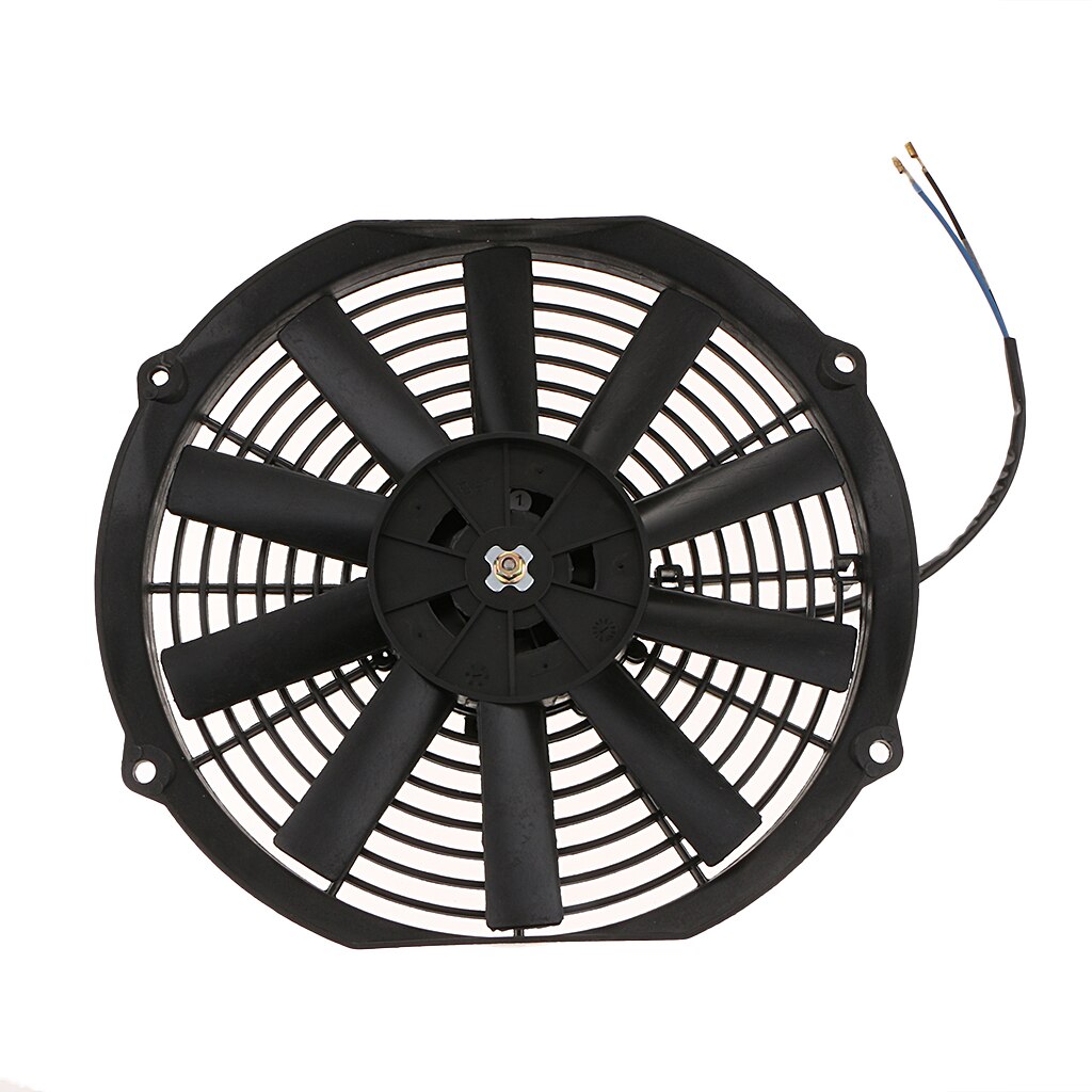 Car Automobiles Trucks Vehicles Electric Radiator Cooling Fan 80W 12V Large Air Volume and Low Noise 3 Sizes