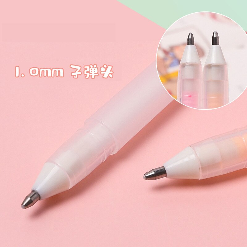 Colors Portable Pen Shape Glue Multi-function Adhesive Student DIY Office Accessories School Supplies Korean Stationery