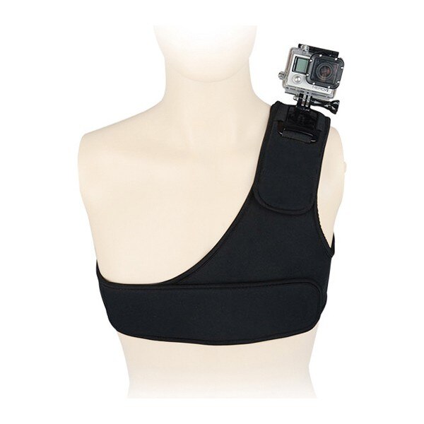 Harnais d'épaule pour caméra de sport KSIX noir