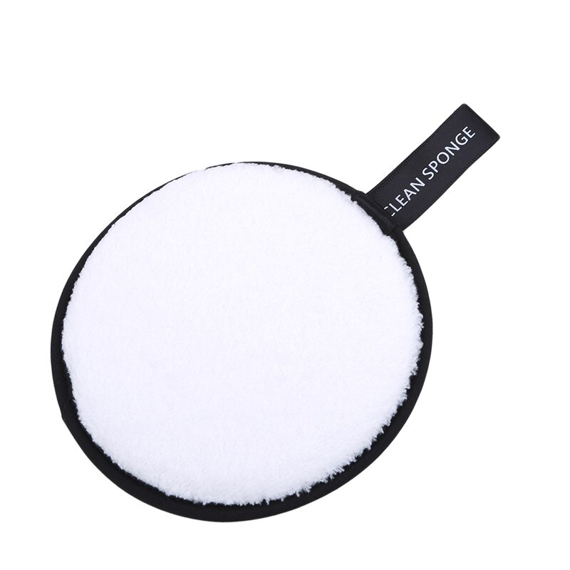 Zachte, veelkleurige make-up puff, microvezel spons, doekje, make-up remover, gezichtsreiniger, make-up tool, schoonheid, koreaanse buffy