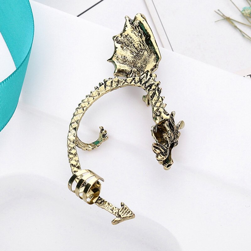 Ohrringe Drachen Ohr Manschette glühen Ohrringe glühen in das dunkel Drache Ohr Clip Ohrringe Zucht Ohrringe Frauen Mädchen Jungen