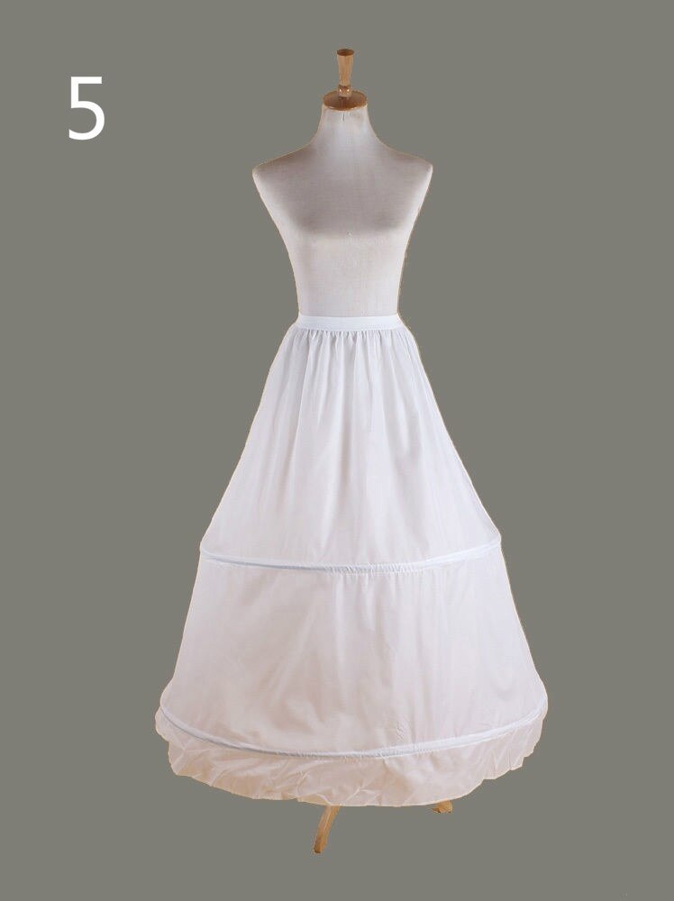 Enagua Sottogonna sottoveste da sposa Vestito da sposa de crinolina Hoopless: 5