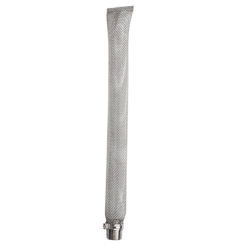 Pantalla bazooka de acero inoxidable de 12 pulgadas 1/2 ''NPT para hervidor para cerveza de elaboración casera o filtro de red para elaboración casera