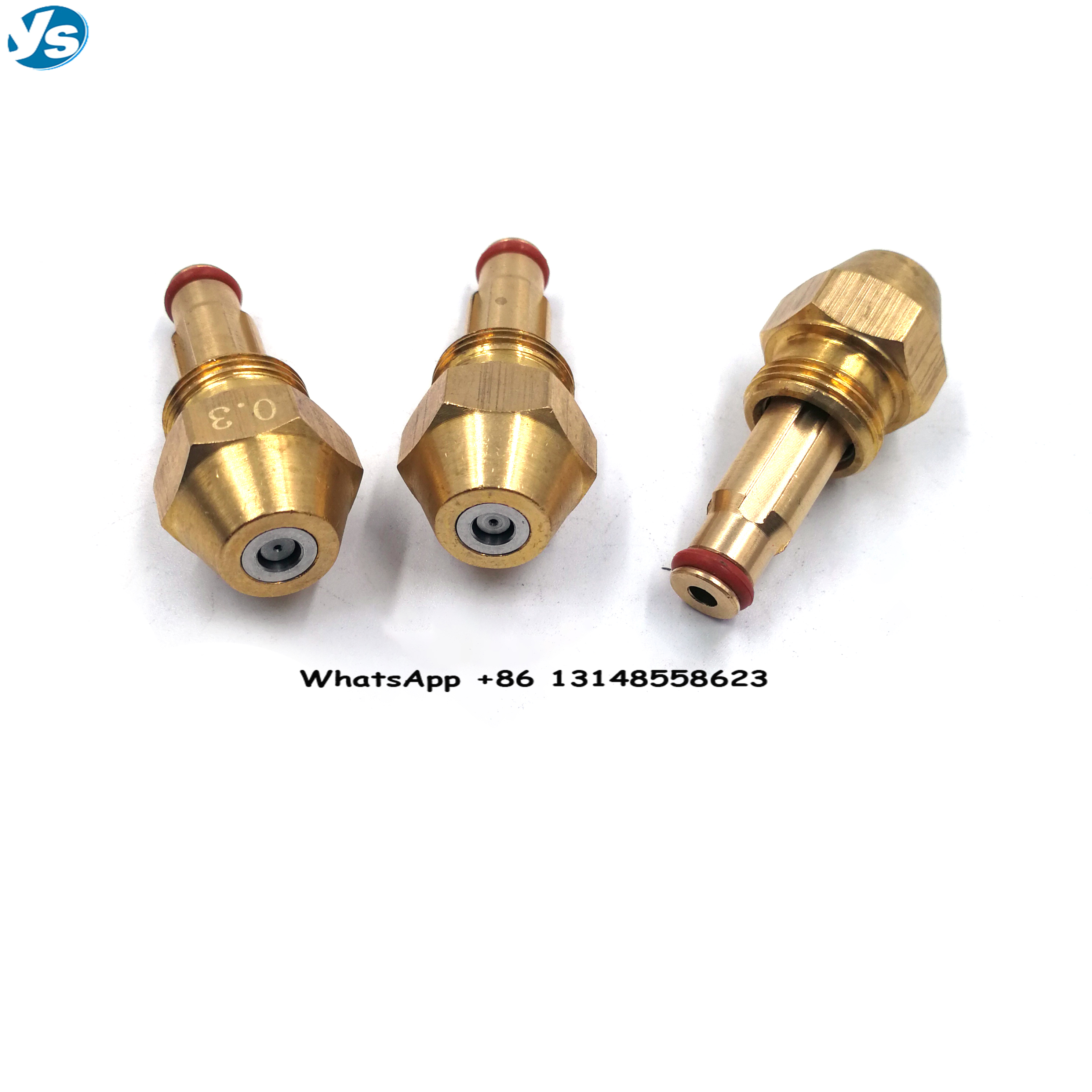 Waste Oil Burner Nozzle Oil Mist Nozzle Air Atomizing Nozzle Oil Burner Jet Siphon Full Cone Oil Nozzle Burner Oil Injector