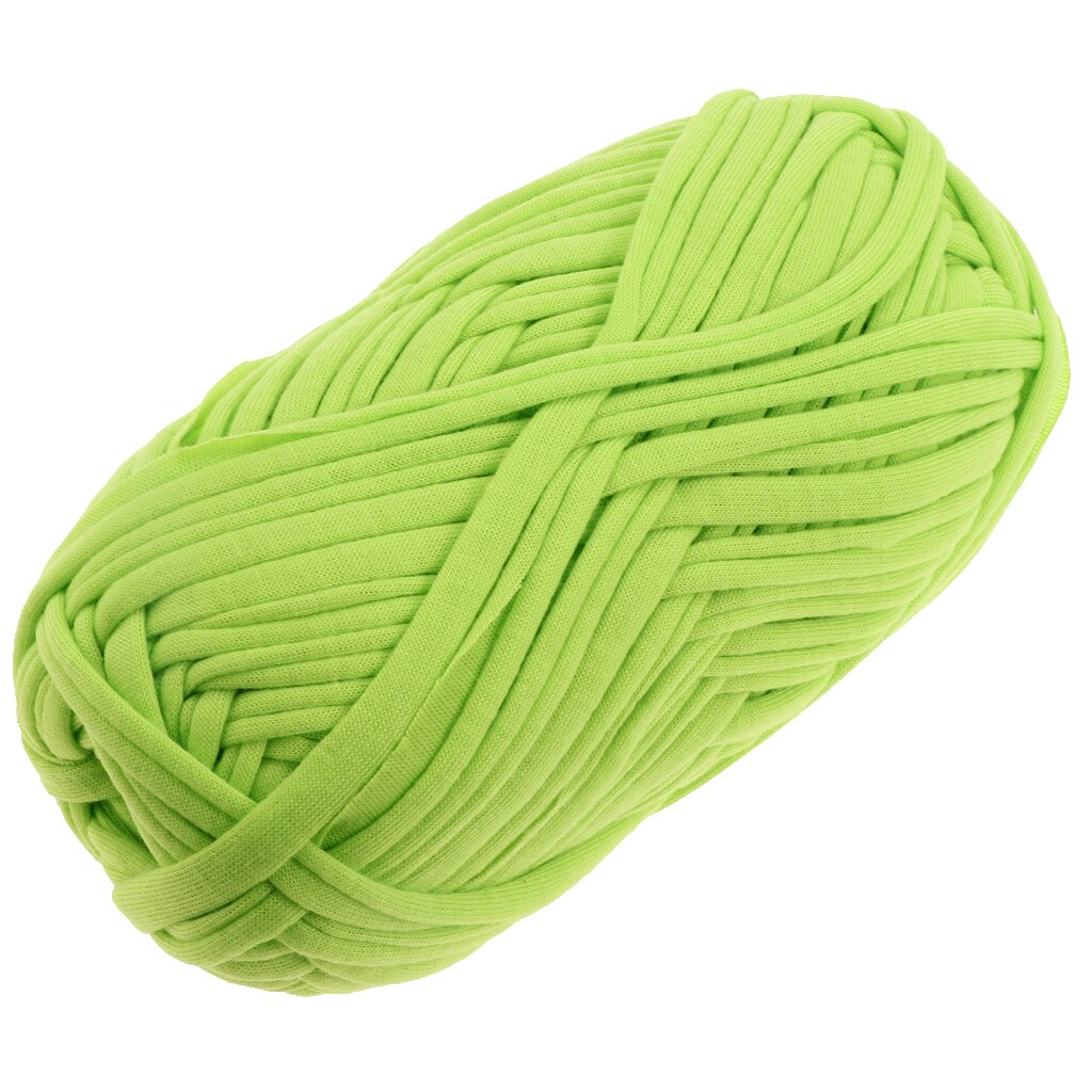 1 Streng 100G Elastische Breien Zachte Polyester Stof Garen Diy Breien Voor Hoed Zakken Speelgoed Tapijt Handmaking