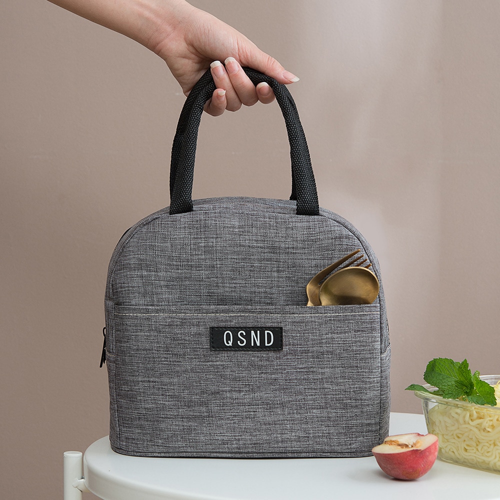 Keuken lunchtas thermisch geïsoleerde lunchbox draagtas koeltas bento tas dinercontainer voedsel opbergzakken voor kinderen vrouwen